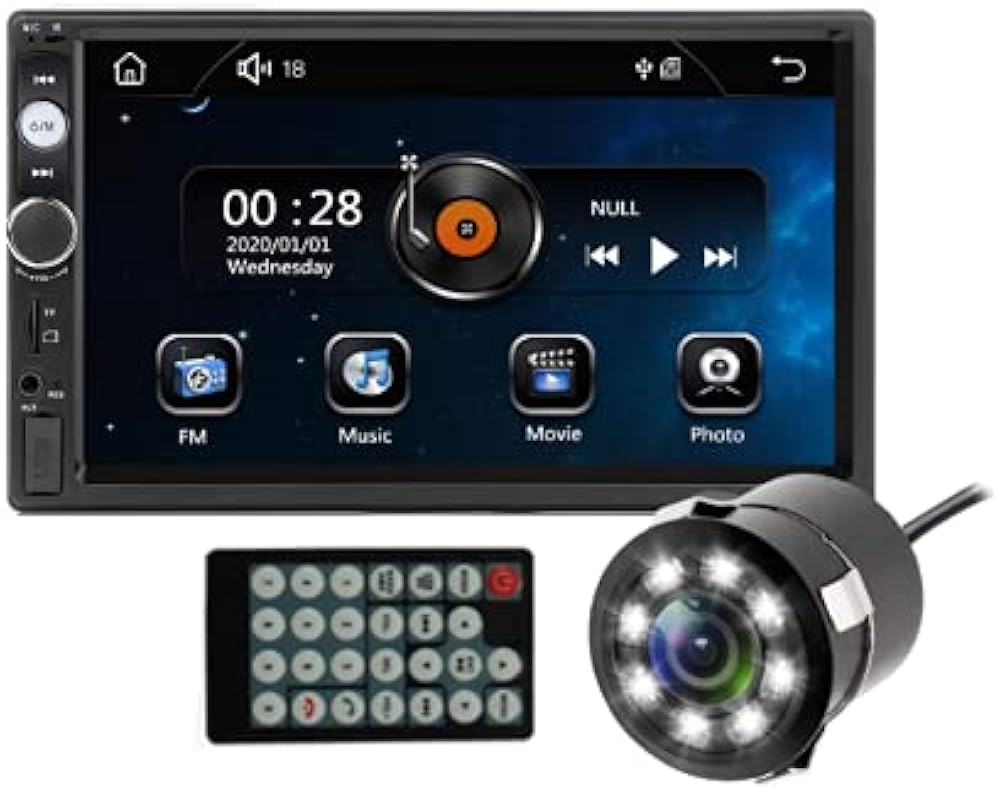 car stereo with reverse camera