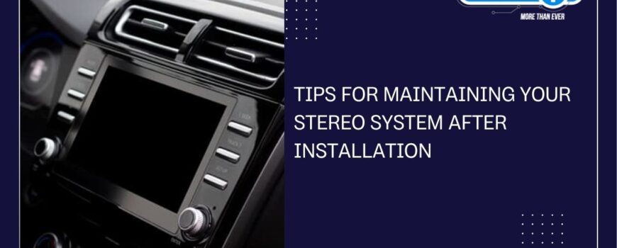 stereo system installation